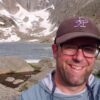Author Dan Denning on a hike to Crystal Lake at the base of Fairchild Mountain.